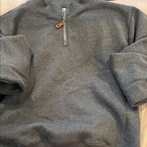 Parke Charcoal quarter zip